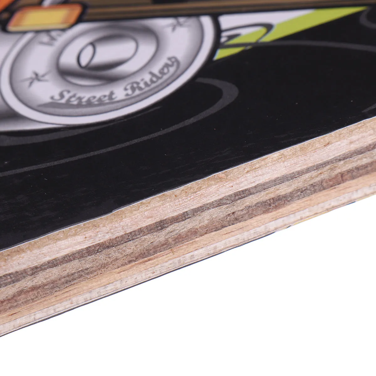 17inch 7-layer Children Skateboard Chinese Maple Decoration Boards Light Wooden Double Rocker Skatebooards