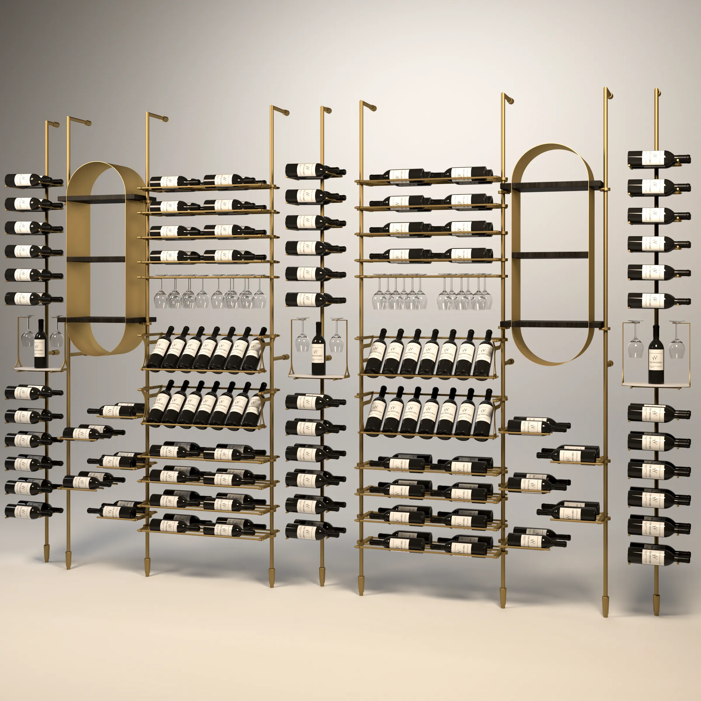 191-Bottle Calabria Wine Wall