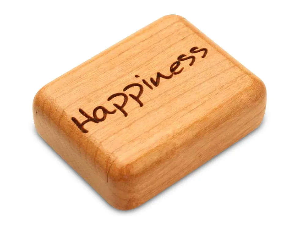 2" Flat Narrow Cherry - Happiness