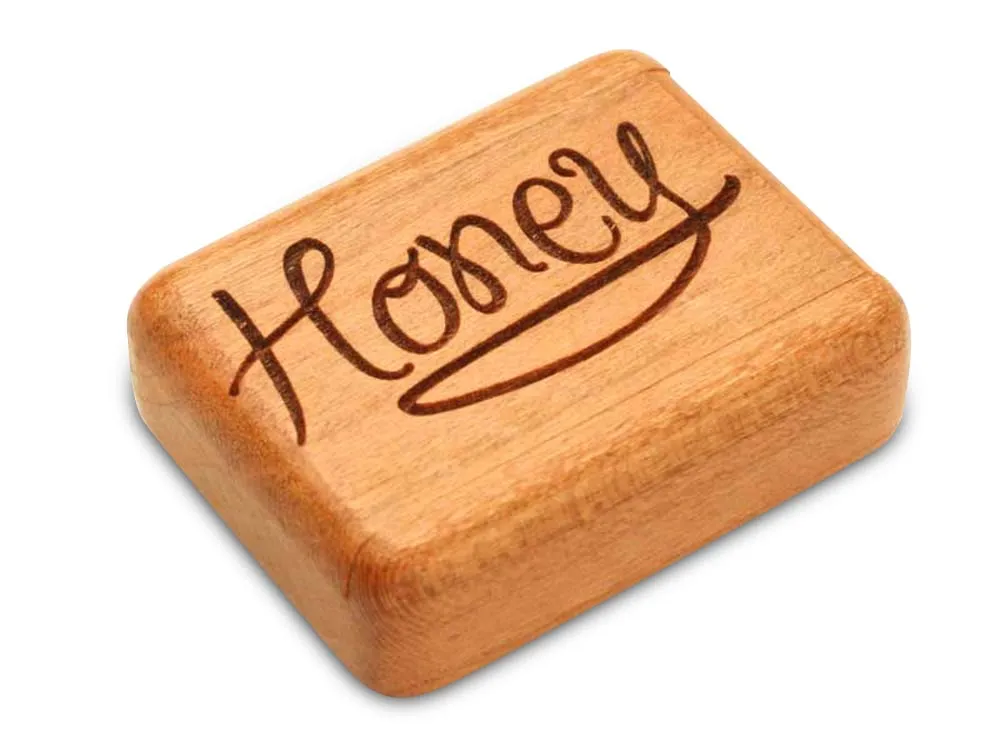 2" Flat Narrow Cherry - Honey