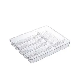 37X4.5X31Cm Acrylic Cutlery Organizer