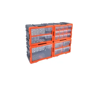 4-pc Modular Storage Solution With Drawers Set