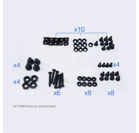 8U Wall Mount Open Frame Rack with Adjustable and Front Swing Out Features