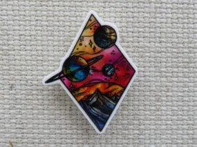 A Diamond of Planets Needle Minder, Cover Minder, Magnet