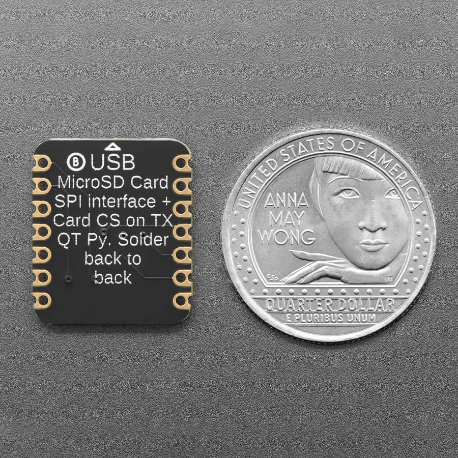Adafruit microSD Card BFF Add-On for QT Py and Xiao