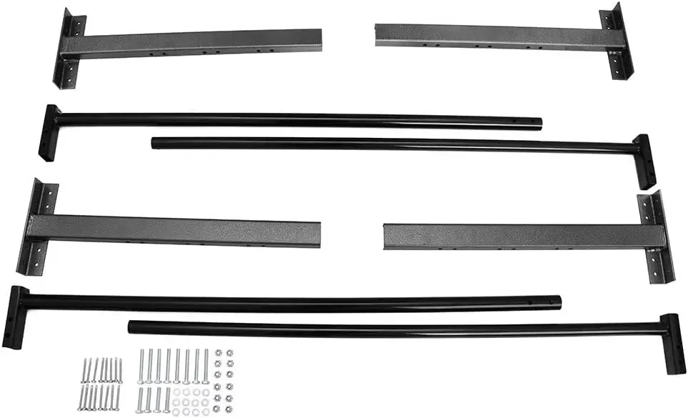 Adjustable Roof Ladder Racks Fit for 4"-7" Wide Enclosed Trailers Cargo Vans Trucks