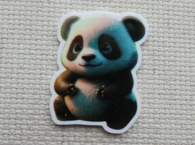 Adorable Panda Needle Minder, Cover Minder, Magnet