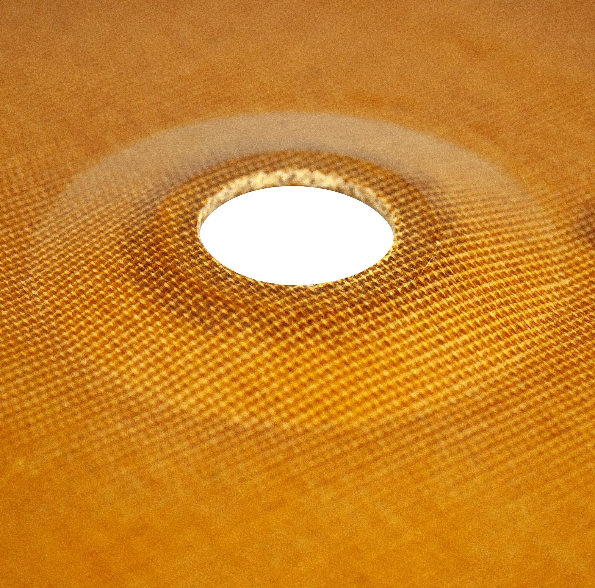 AES Industries 5" Phenolic Fibre Back-up Plate - 555