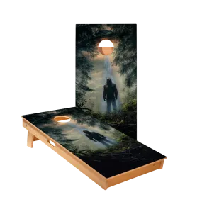Alien Sasquatch Star Cornhole Boards