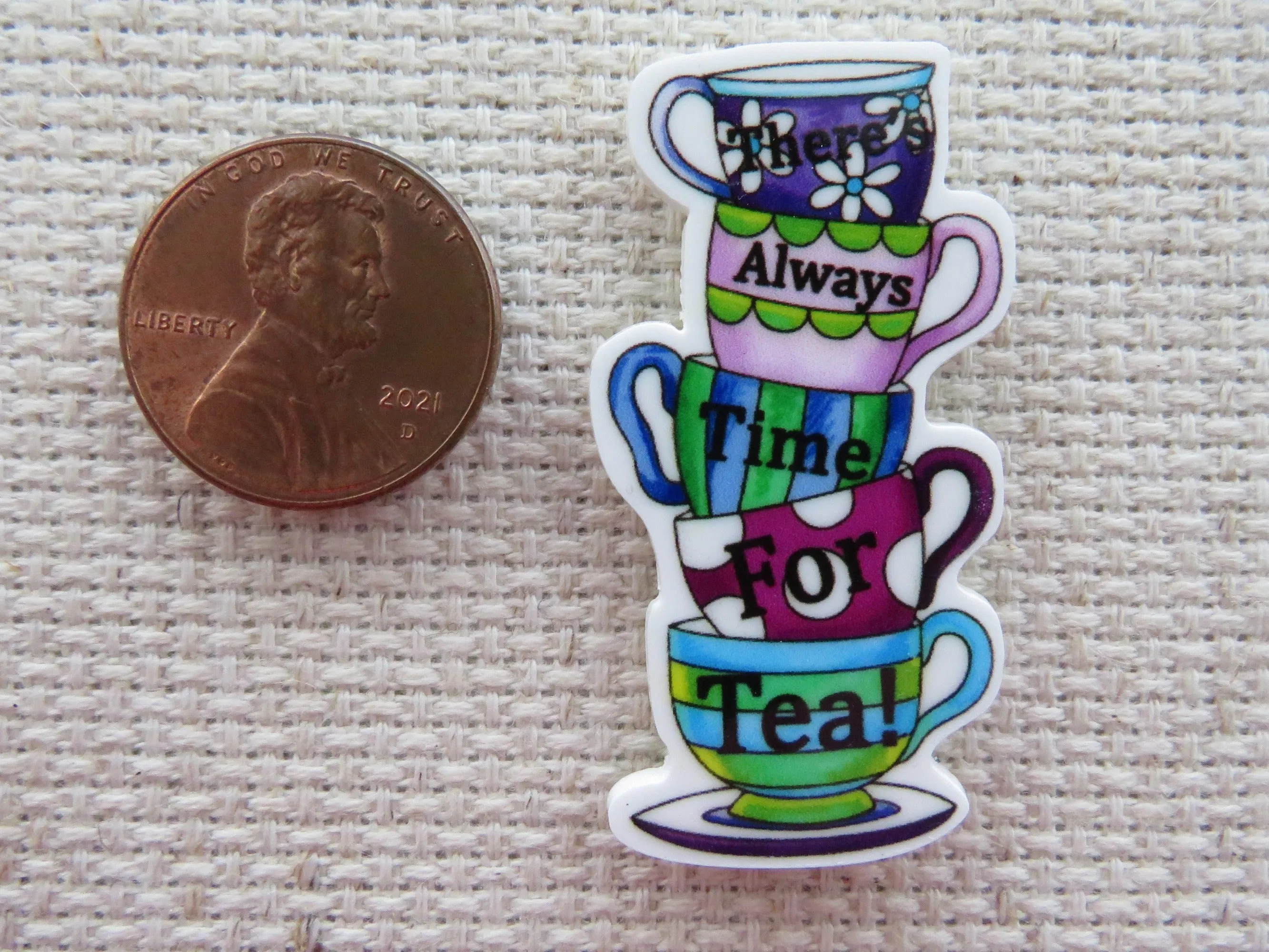 Always Time for Tea! Needle Minder, Cover Minder, Magnet