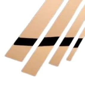 AMT 1 inch X 8 Feet Length Golden Chrome Stainless Steel Mirror Strip PVD Coated for Decoration, Furniture, Highlighters, Multiple Uses Strip Pack of 1