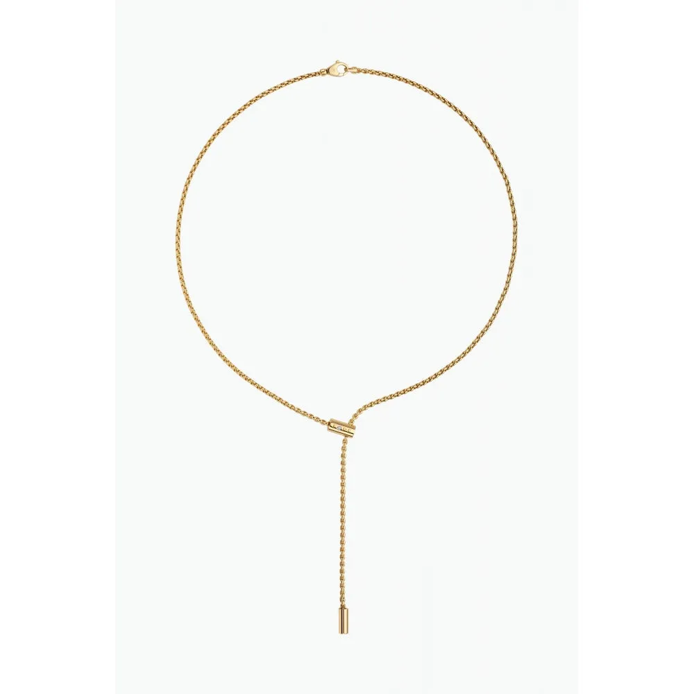 Aria Diamond Lariat Necklace - 18ct Yellow Gold - 891FRBBR