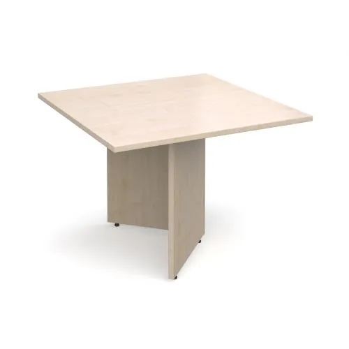 Arrow head leg square extension table