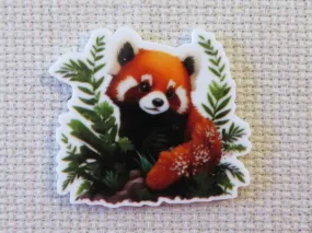 Awesome Red Panda Needle Minder, Cover Minder, Magnet