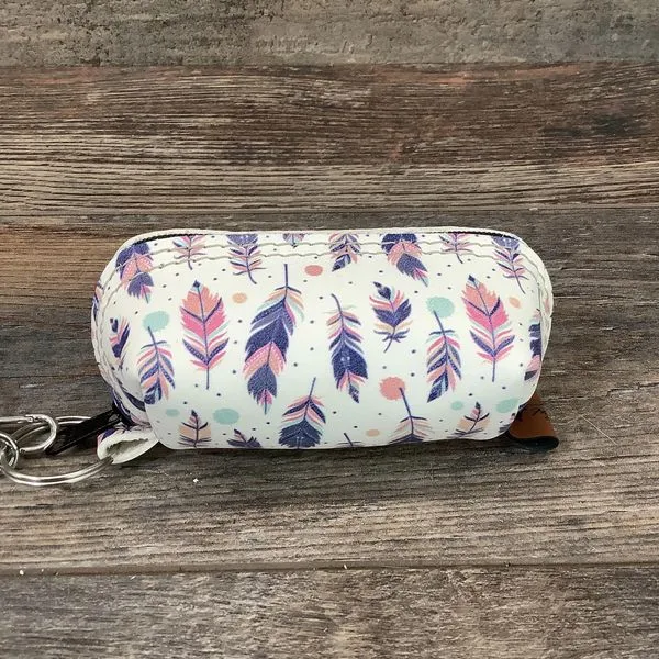 Baby Buckaroo Small Feather Ear Tag # Varies