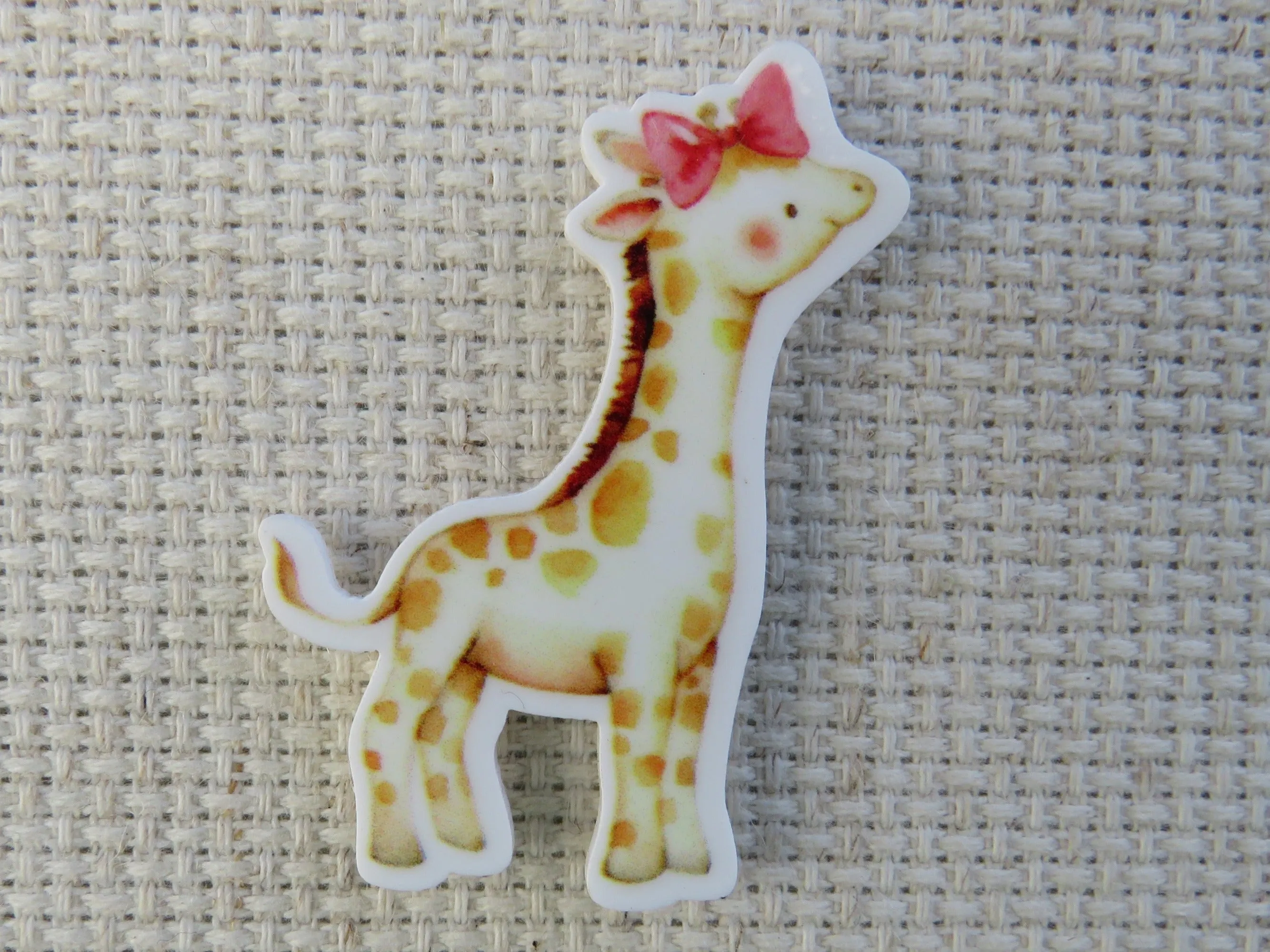 Baby Giraffe Needle Minder, Cover Minder, Magnet LAST ONE!