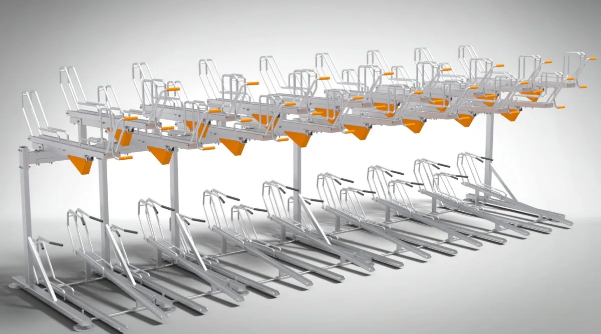 BIKE RACKS TWO TIERS MODEL SW