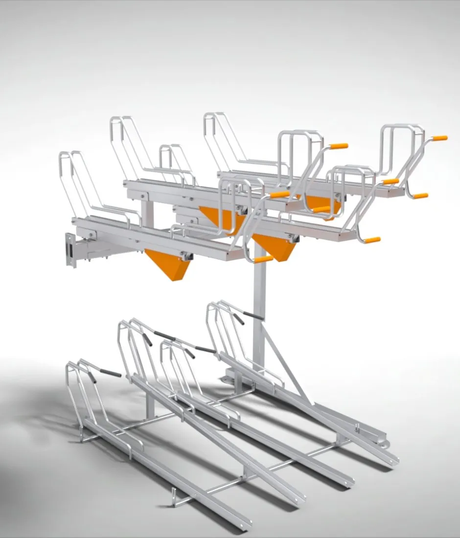 BIKE RACKS TWO TIERS MODEL SW