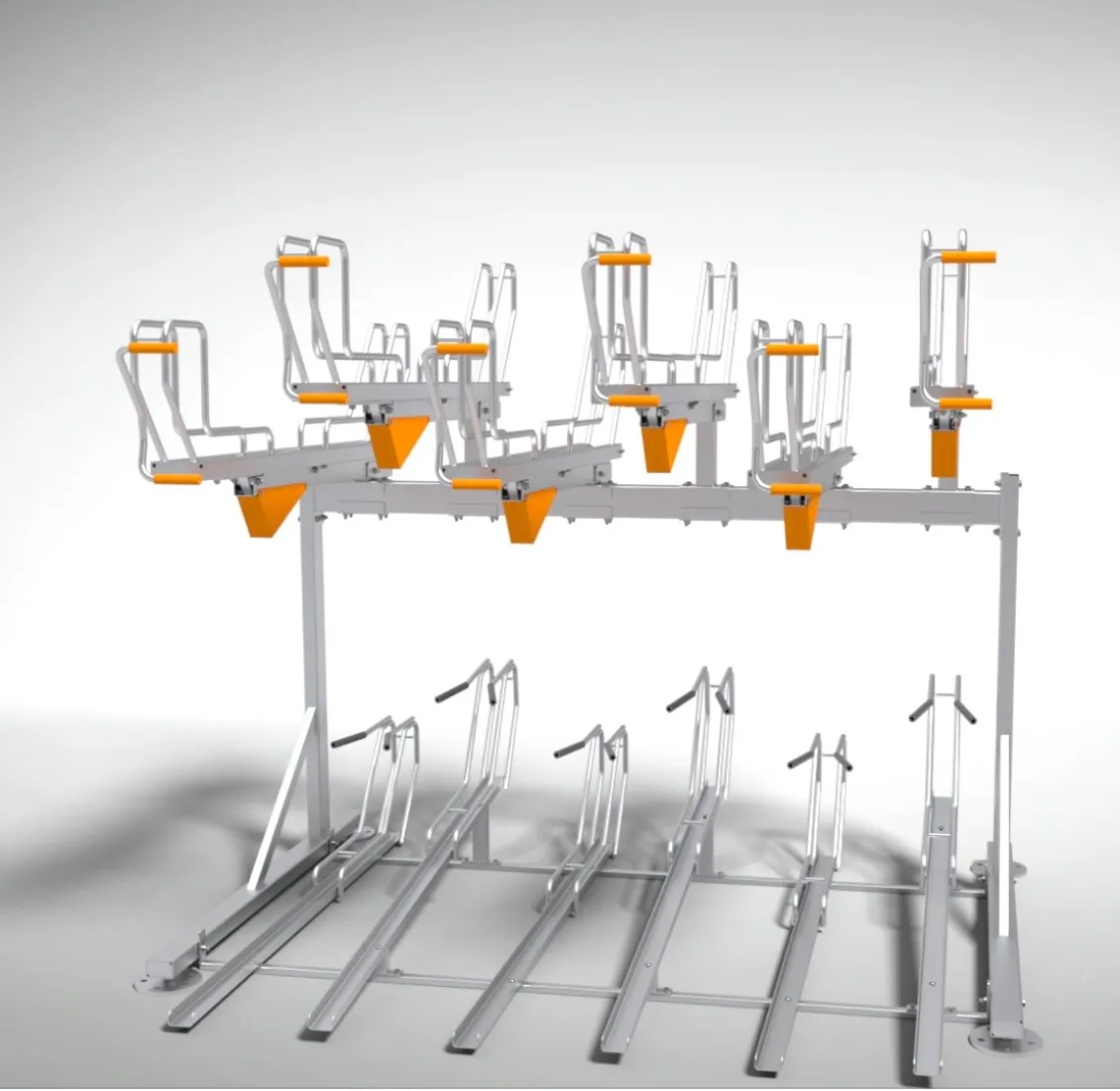 BIKE RACKS TWO TIERS MODEL SW