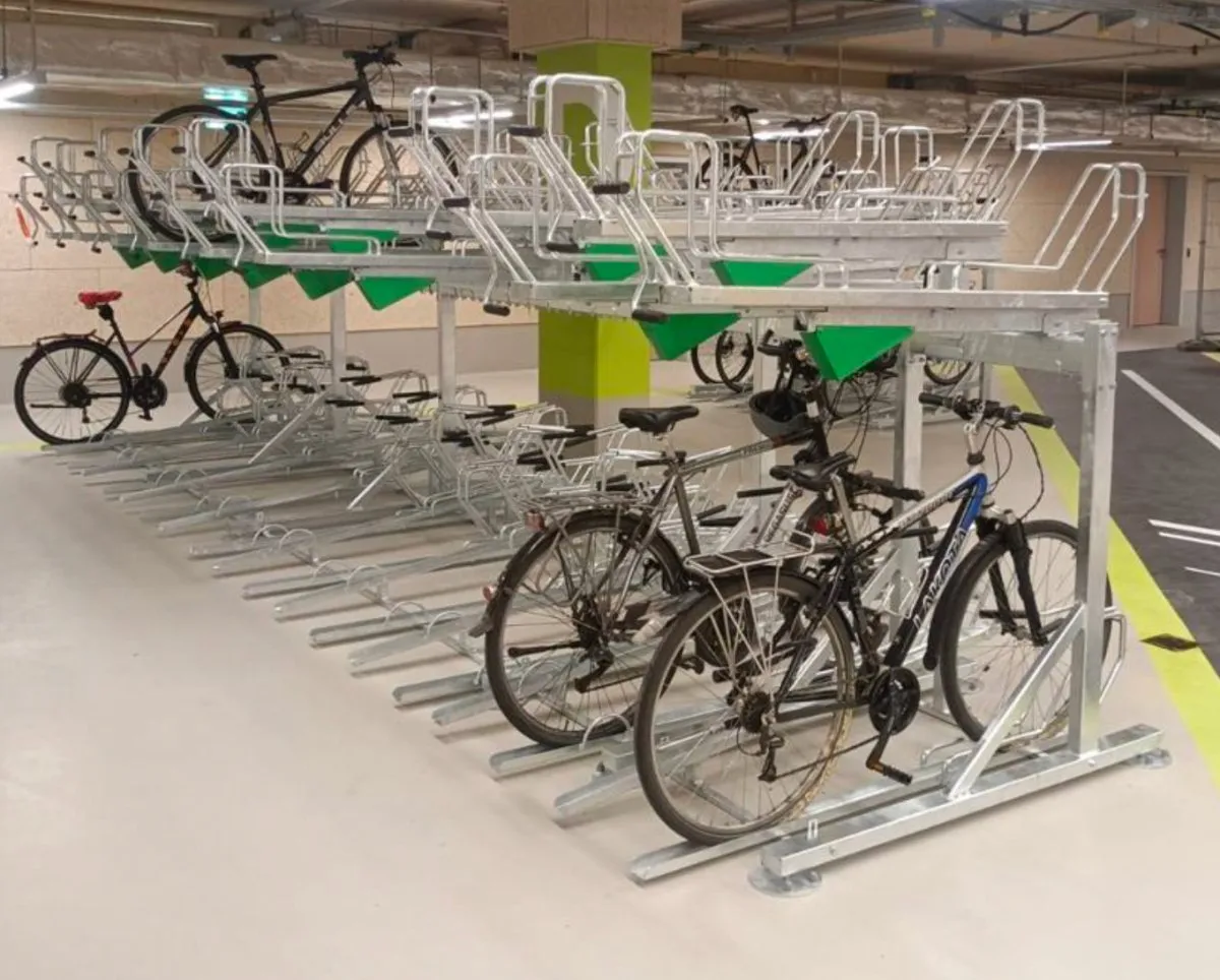 BIKE RACKS TWO TIERS MODEL SW
