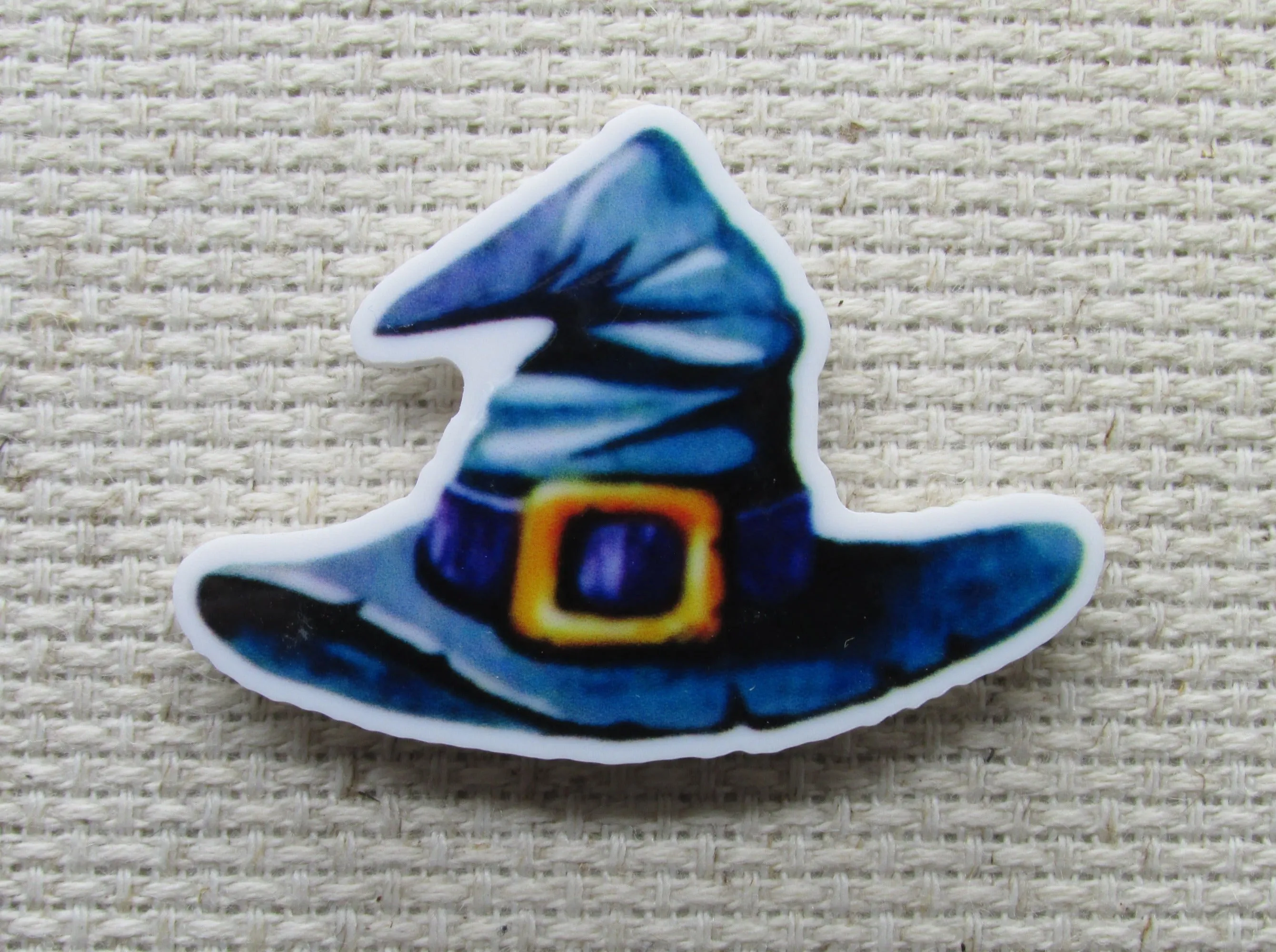 Blue Wizard/Witch Hat Needle Minder, Cover Minder, Magnet
