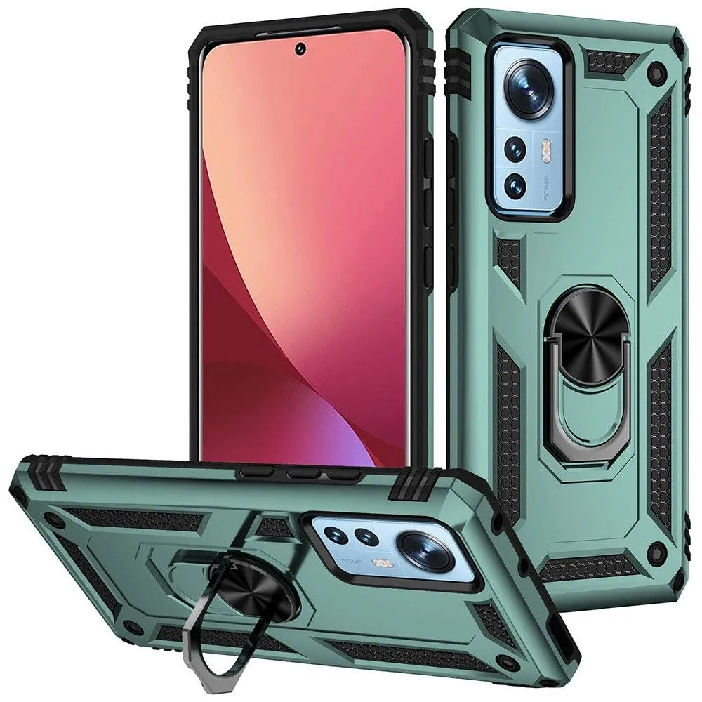 Bofink Combat Xiaomi 12X / 12 case - Blackish Green
