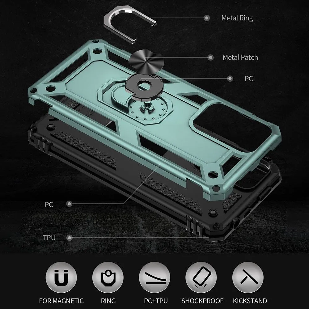 Bofink Combat Xiaomi Redmi Note 11 Pro / 11 Pro Plus case - Blackish Green