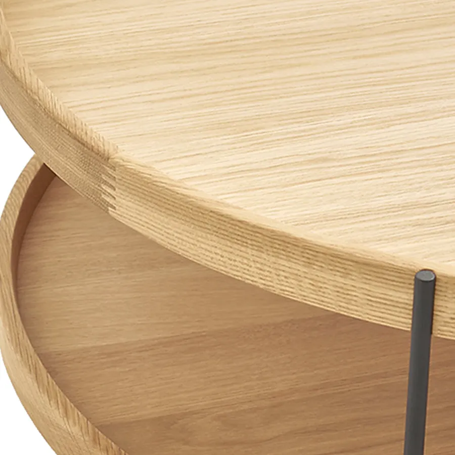 Breda large coffee table in natural
