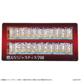 CAPCOM FIGHTING COLLECTION 2 Desk mat Project Justice