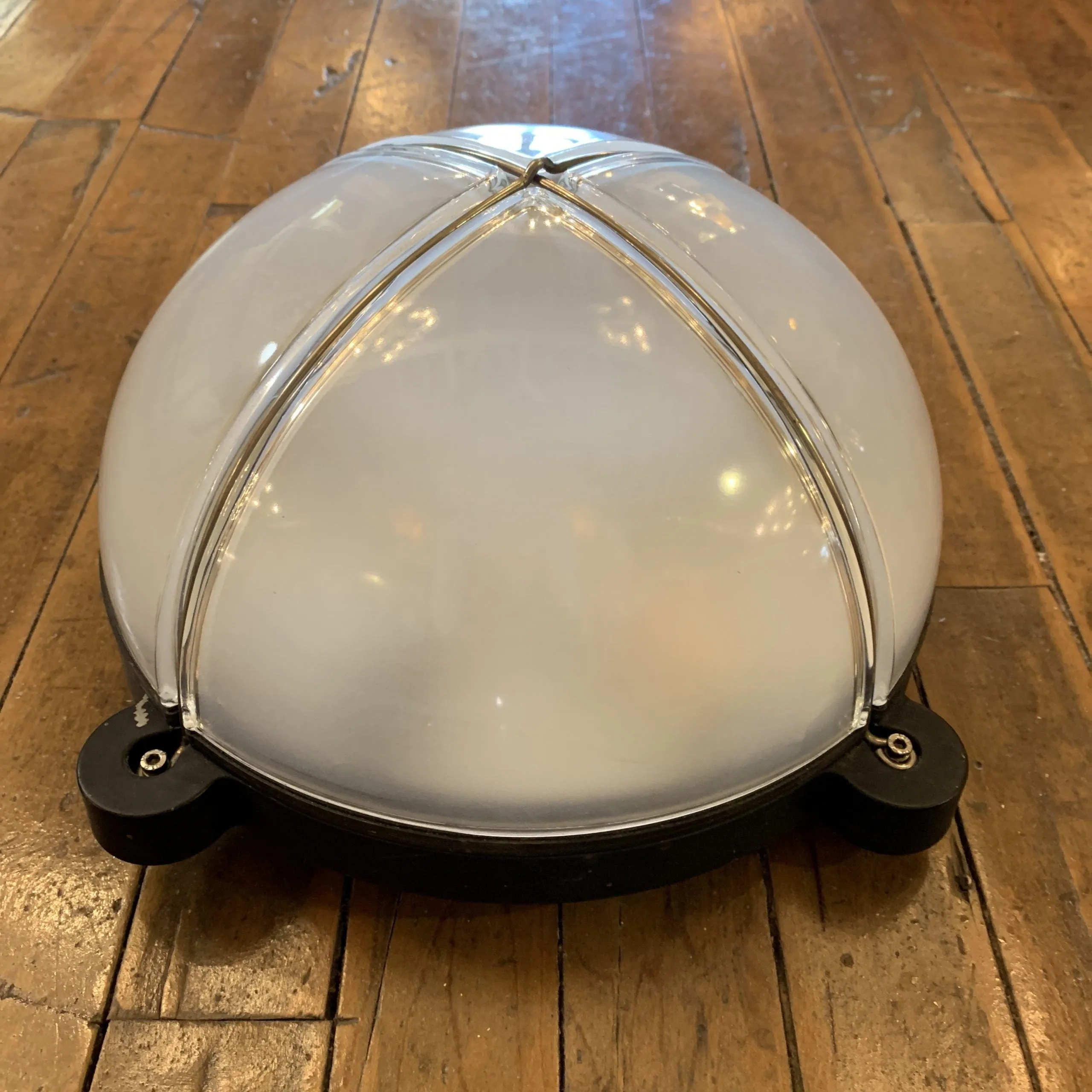 Ceiling Mount Light, Italian, Contemporary, Frosted Glass
