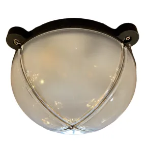 Ceiling Mount Light, Italian, Contemporary, Frosted Glass