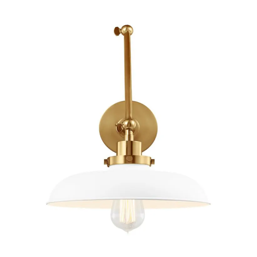 Chapman and Myers Wellfleet Wide Task Wall Sconce