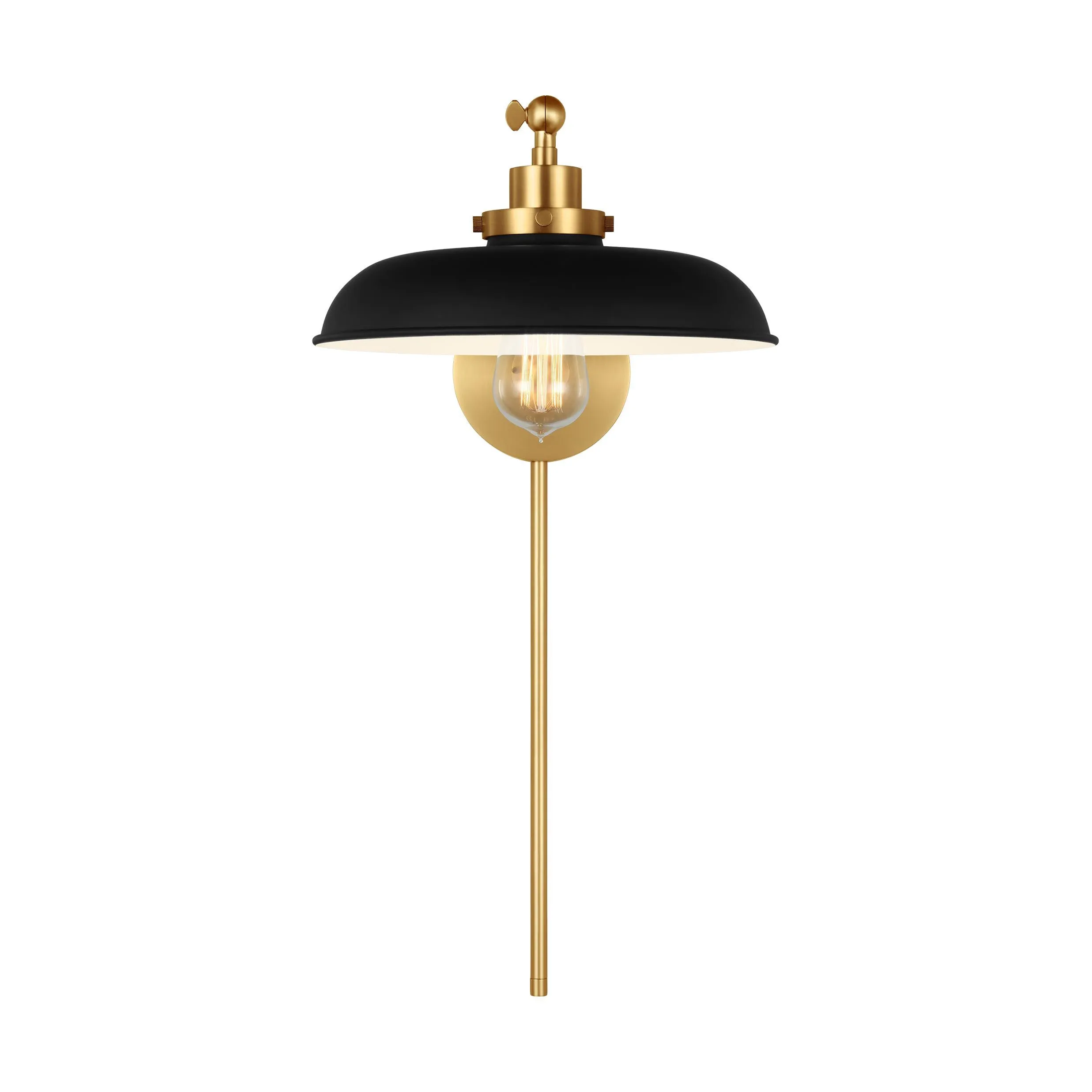 Chapman and Myers Wellfleet Wide Task Wall Sconce