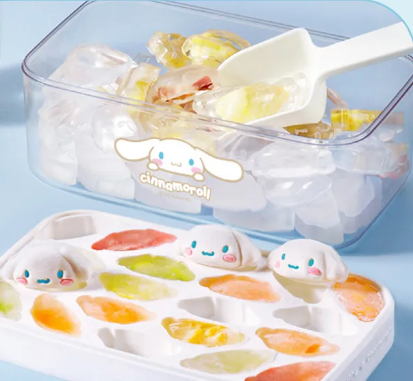 Cinnamoroll Ice Cube Tray With Lid and Storage Tub