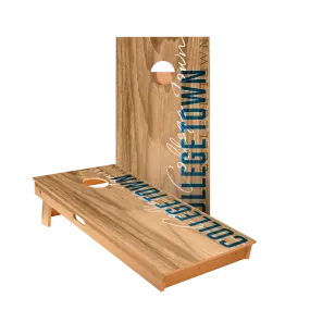 College Town Campus Gameday Star Cornhole Boards