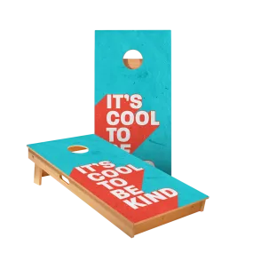 Cool To Be Kind Star Cornhole Boards