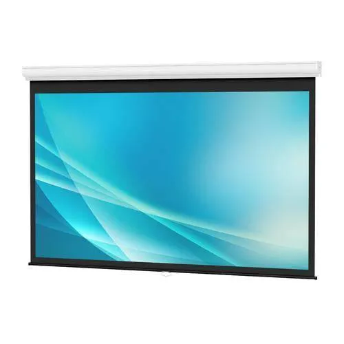 Da-Lite Designer Contour Manual w/CSR 60X60 Square 60 X 60 Matte White