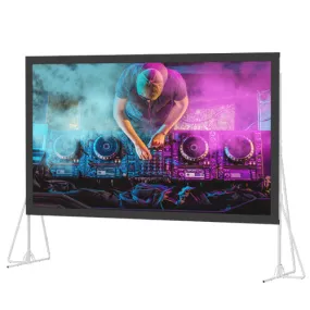 Da-Lite Fast-Fold HD Deluxe 184" Diag. HDTV 16:9 HD Rental w/ No Case, No Legs