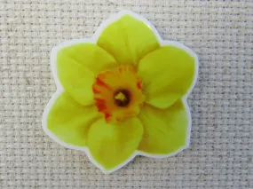 Daffodil Needle Minder, Cover Minder, Magnet