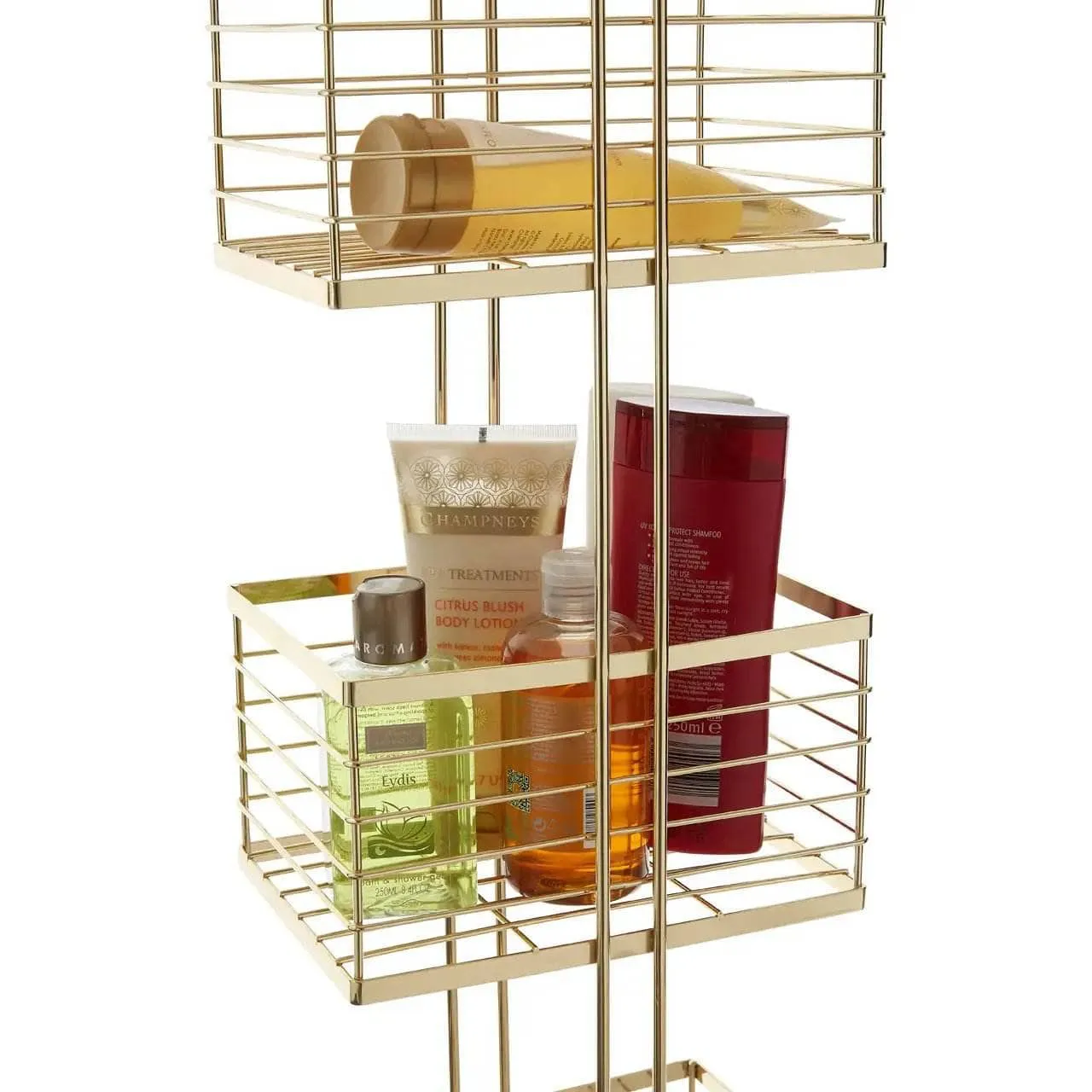 Dara Gold Rectangular Storage