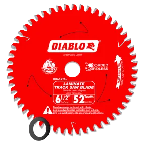 Diablo 6-1/2" 52-Teeth Track Saw Blade for Laminate