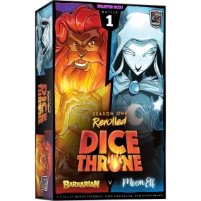 Dice Throne: Season 1 Rerolled - Box 1 - Barbarian vs. Moon Elf