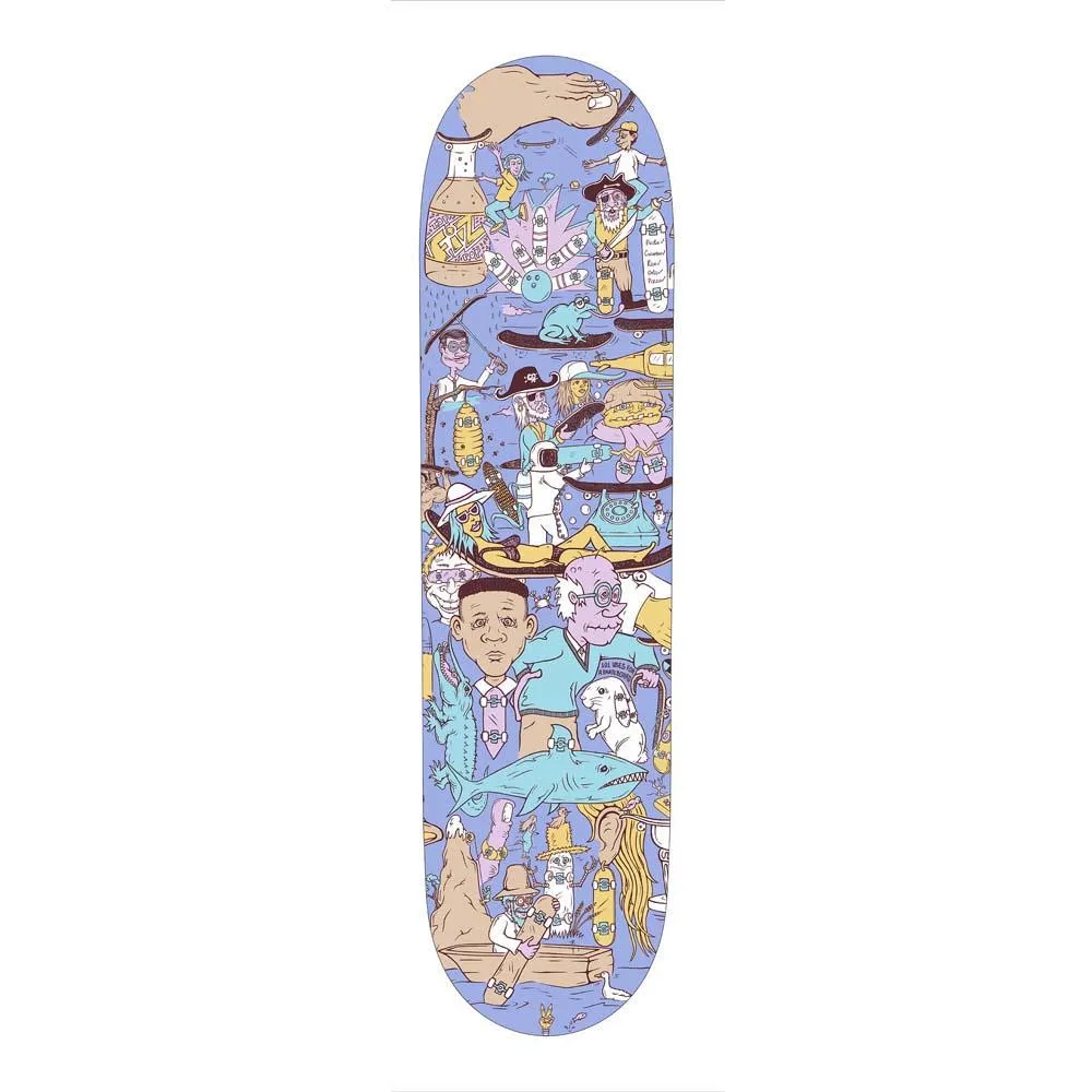 Drawing Boards Skateboard Deck 101 Series Skateboard Deck 2 8.25"