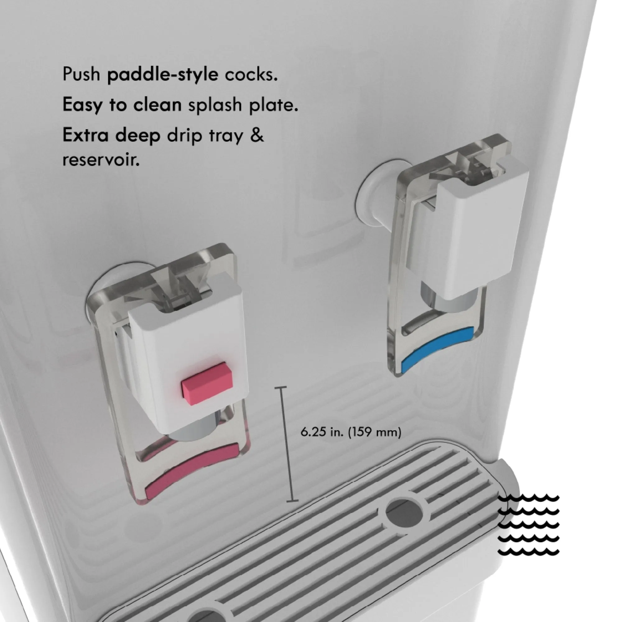 Drinkpod 6 Pro Series - Bottleless Water Cooler Purification Dispenser