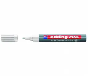 EDDING E-725 NEON BOARD MARKER WHITE