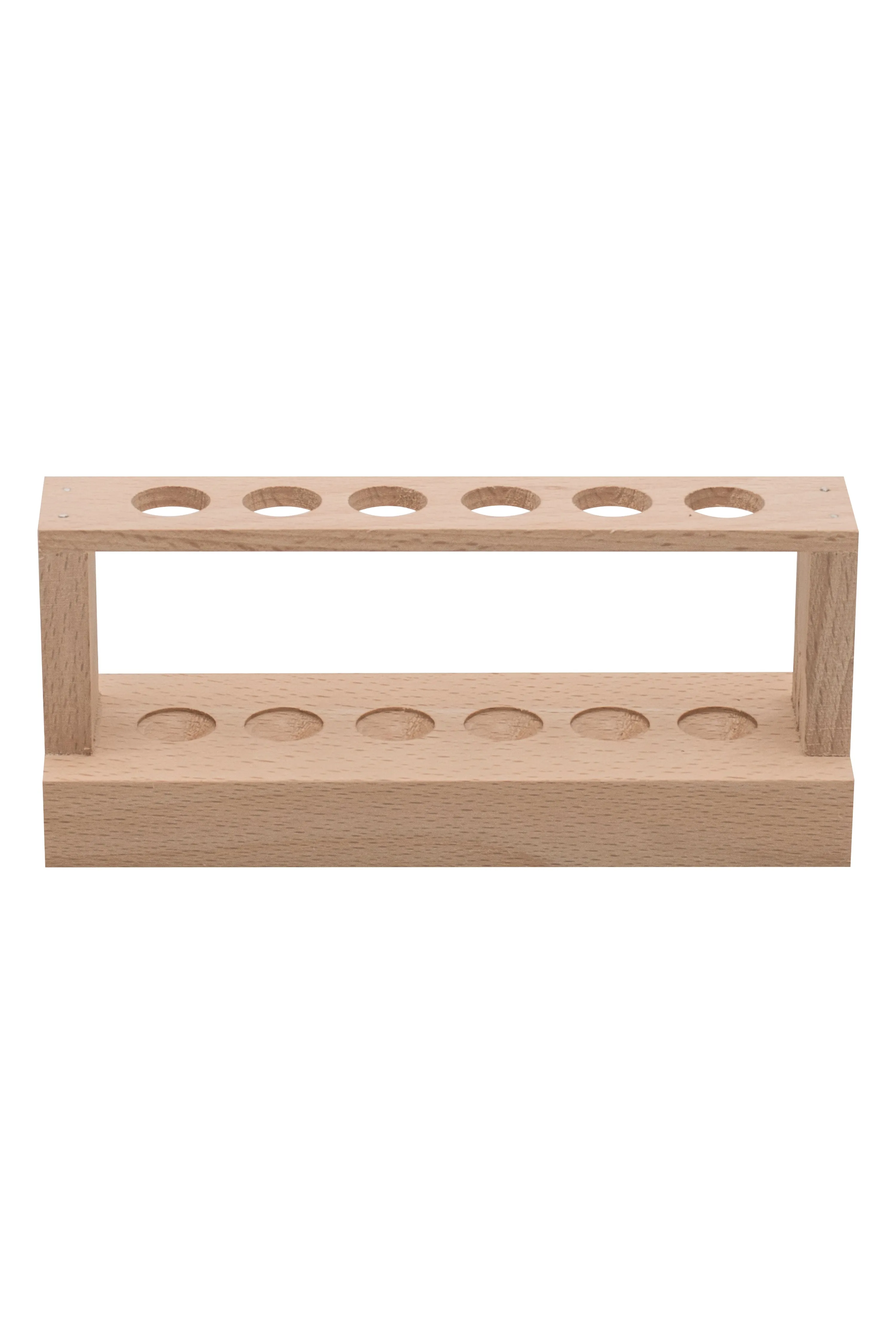 EISCO TEST TUBE STAND - Fits 6 Test Tubes (15mm dia.)
