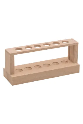 EISCO TEST TUBE STAND - Fits 6 Test Tubes (15mm dia.)