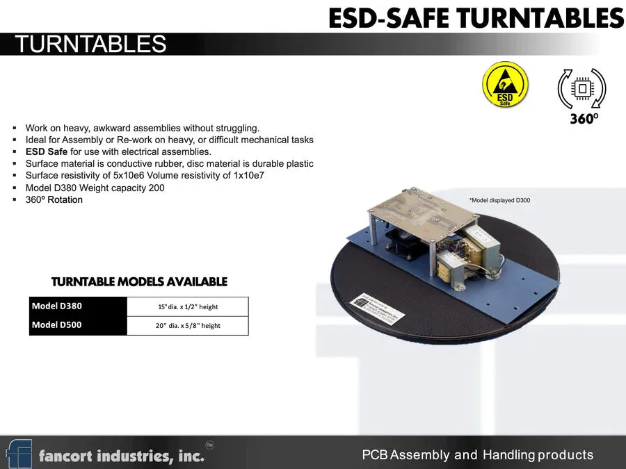 ESD Turntable