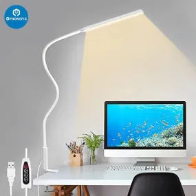Flexible LED Desk Lamp With 3 Lightning Modes For Phone Repair
