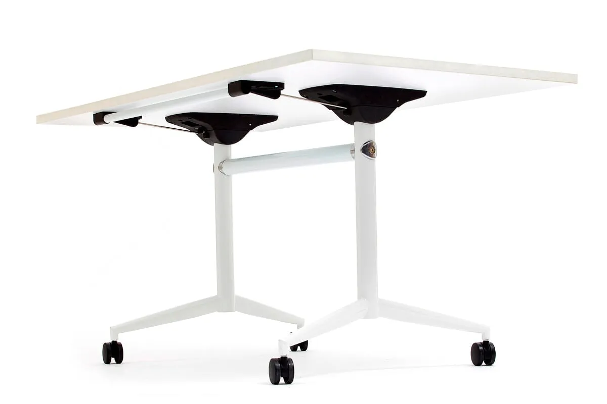 Flip Top / Folding Mobile Conference Room Table Uno [1800L x 700W]